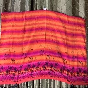 VGUC- Beach Cabana 100% Rayon Sunset/Sunrise Sarong
